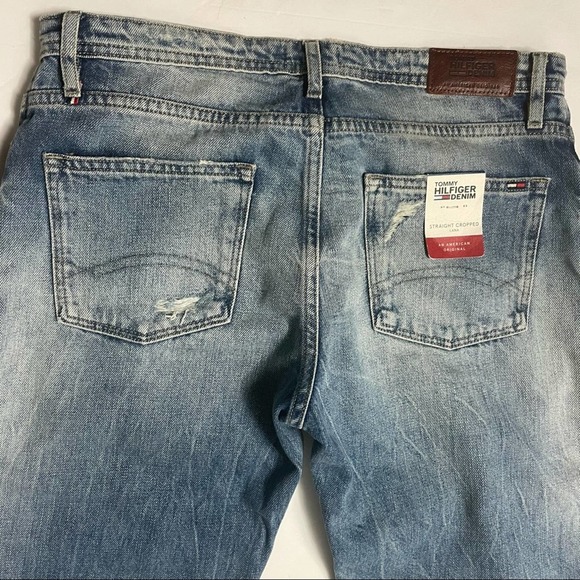 NWT Tommy Hilfiger Denim 'Lana' Straight Leg Cropped Jeans Size 27 - Picture 5 of 7